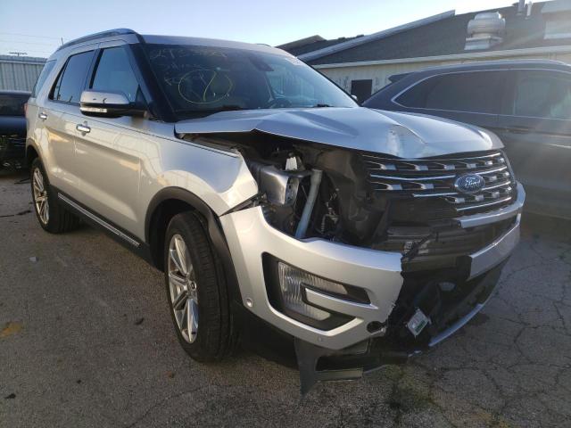 FORD EXPLORER L 2017 with VIN 1FM5K8F80HGE27723 - Photo from auction