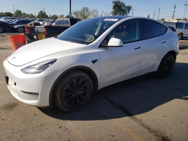 TESLA MODEL Y 2022 with VIN 7SAYGDEE3NF480752 - Photo from auction