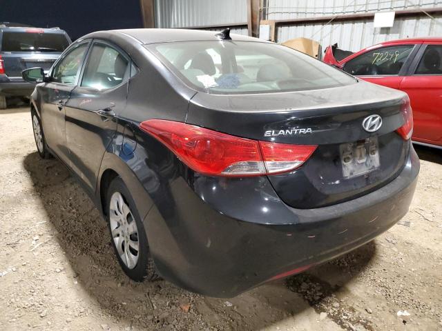 Photo 3 from auction – 2012 HYUNDAI ELANTRA GL with VIN 5NPDH4AEXCH095931