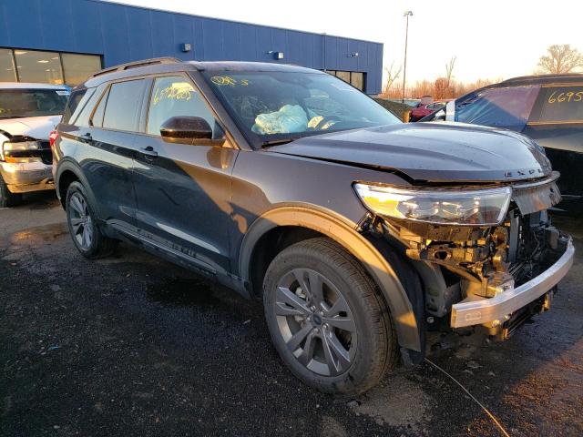 FORD EXPLORER X 2022 with VIN 1FMSK8DH4NGA91012 - Photo from auction