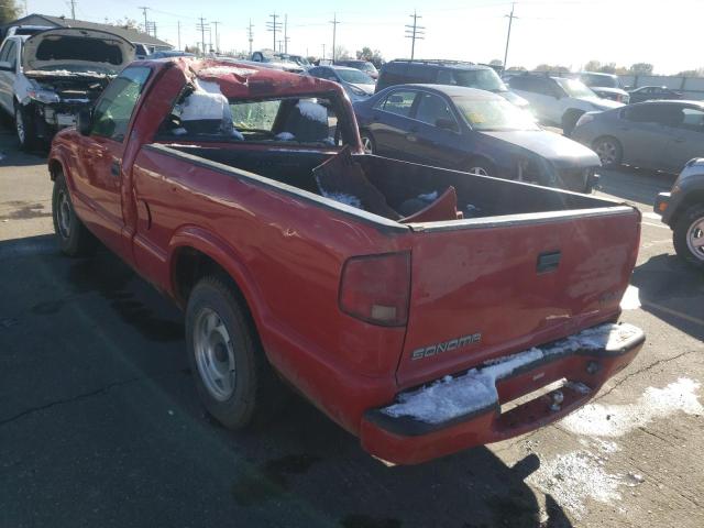 Photo 3 from auction – 2001 GMC SONOMA with VIN 1GTCS14511K163068