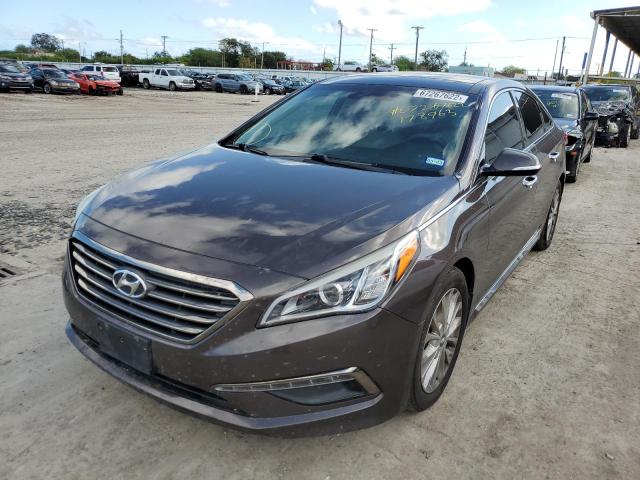 Photo 2 from auction – 2015 HYUNDAI SONATA SPO with VIN 5NPE34AF0FH178963