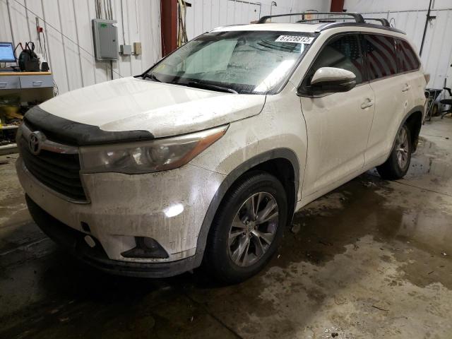Photo 2 from auction – 2015 TOYOTA HIGHLANDER with VIN 5TDJKRFHXFS080722