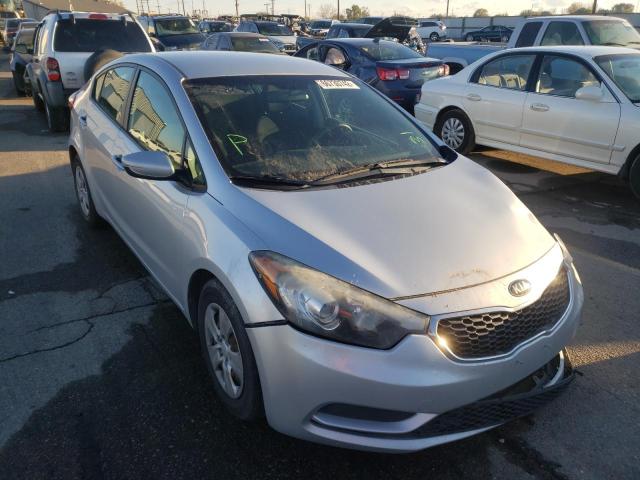 KIA FORTE LX 2014 with VIN KNAFK4A69E5157578 - Photo from auction