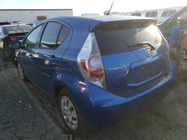 Photo 3 from auction – 2012 TOYOTA PRIUS C with VIN JTDKDTB3XC1014329
