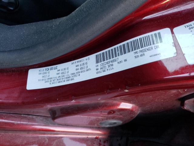 Photo 10 from auction – 2015 CHRYSLER 200 LIMITE with VIN 1C3CCCAB3FN685617