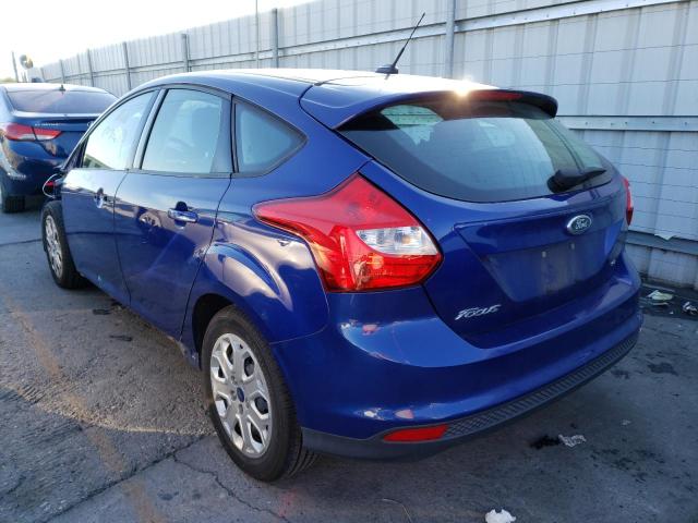 Photo 3 from auction – 2012 FORD FOCUS SE with VIN 1FAHP3K21CL371448