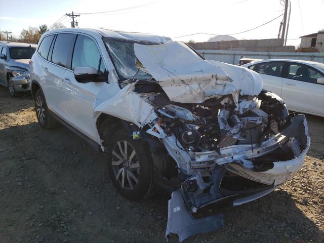 HONDA PILOT EXL 2022 with VIN 5FNYF6H57NB017276 - Photo from auction