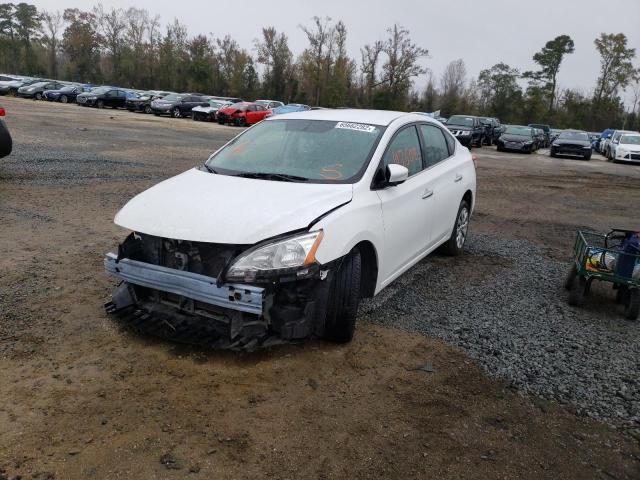 Photo 2 from auction – 2014 NISSAN SENTRA S with VIN 3N1AB7AP3EY295811
