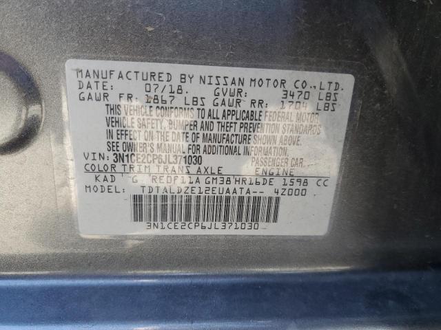 Photo 10 from auction – 2018 NISSAN VERSA NOTE with VIN 3N1CE2CP6JL371030