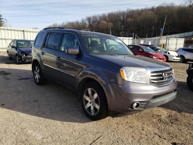 HONDA PILOT TOUR 2015 with VIN 5FNYF4H92FB033636 - Photo from auction