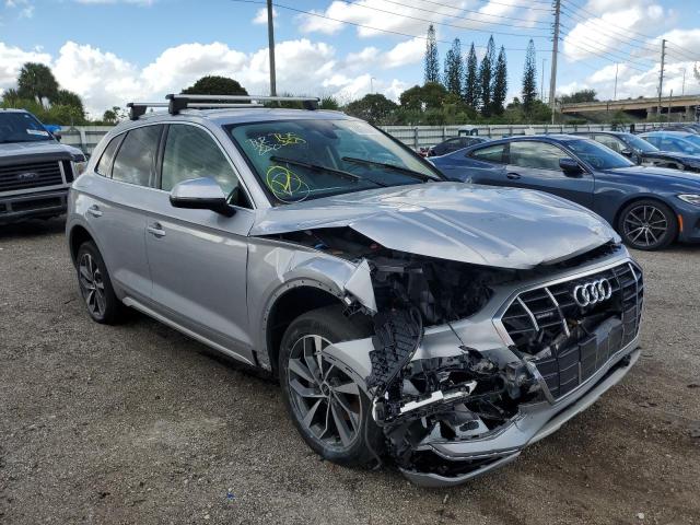 AUDI Q5 PREMIUM 2021 with VIN WA1AAAFY6M2131314 - Photo from auction