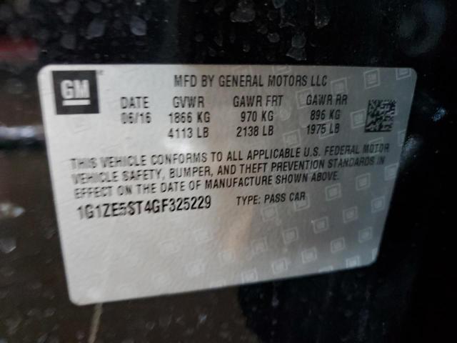 Photo 10 from auction – 2016 CHEVROLET MALIBU LT with VIN 1G1ZE5ST4GF325229