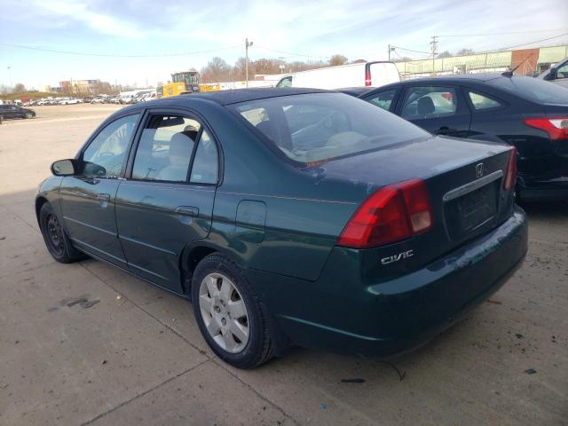 Photo 3 from auction – 2002 HONDA CIVIC EX with VIN 2HGES26752H607124