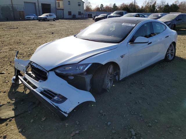 Photo 2 from auction – 2014 TESLA MODEL S with VIN 5YJSA1H1XEFP57103
