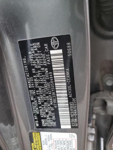 Photo 10 from auction – 2005 TOYOTA CAMRY LE with VIN 4T1BE32K15U584849