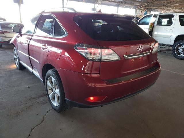 Photo 3 from auction – 2012 LEXUS RX 350 with VIN 2T2BK1BA1CC139123