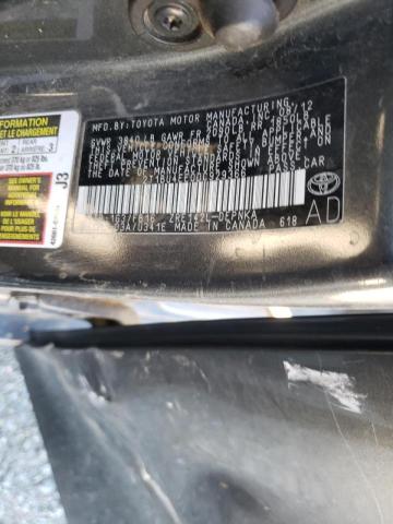 Photo 10 from auction – 2013 TOYOTA COROLLA BA with VIN 2T1BU4EE0DC929366
