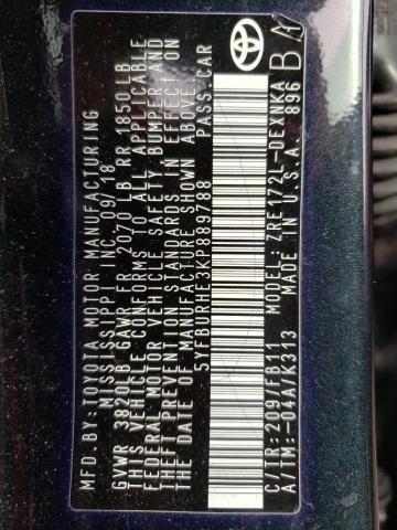 Photo 10 from auction – 2019 TOYOTA COROLLA L with VIN 5YFBURHE3KP889788