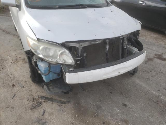 Photo 9 from auction – 2009 TOYOTA COROLLA BA with VIN JTDBL40E69J012146