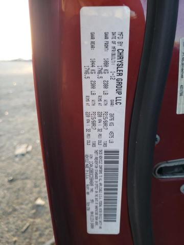 Photo 10 from auction – 2012 JEEP COMPASS SP with VIN 1C4NJDBB3CD584609