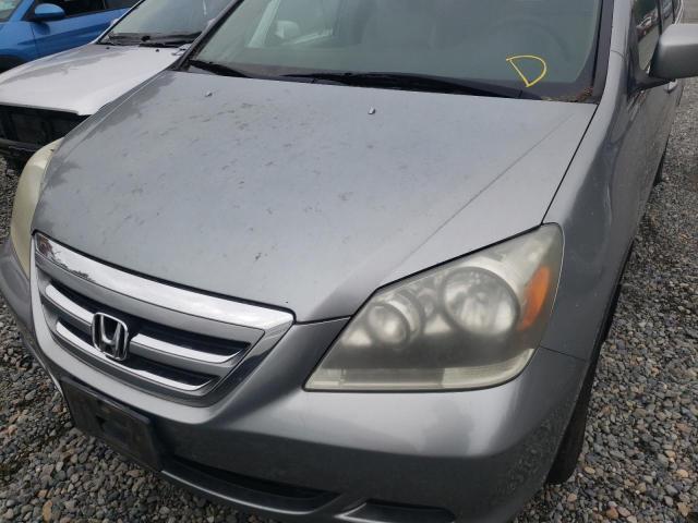 Photo 9 from auction – 2005 HONDA ODYSSEY EX with VIN 5FNRL38775B089866