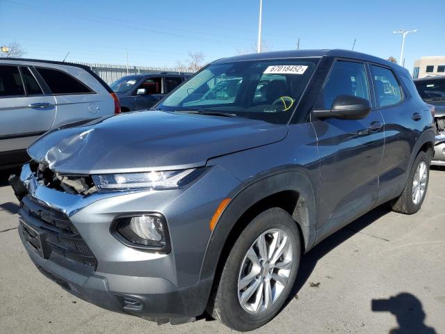 Photo 2 from auction – 2021 CHEVROLET TRAILBLAZE with VIN KL79MNSL1MB026436