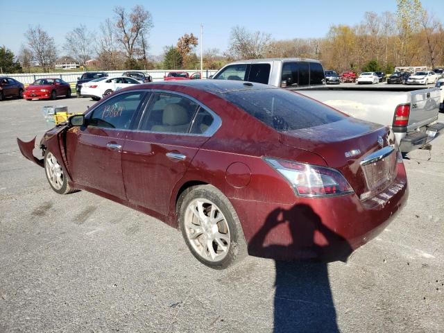 Photo 3 from auction – 2012 NISSAN MAXIMA S with VIN 1N4AA5AP1CC824253