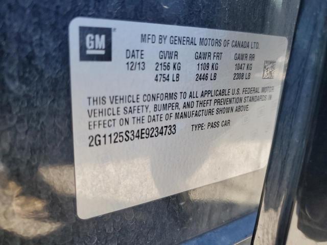 Photo 10 from auction – 2014 CHEVROLET IMPALA LT with VIN 2G1125S34E9234733