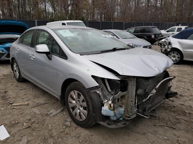 HONDA CIVIC LX 2012 with VIN 2HGFB2F57CH571103 - Photo from auction