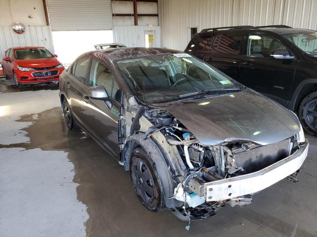 HONDA CIVIC LX 2013 with VIN 2HGFB2F55DH531619 - Photo from auction