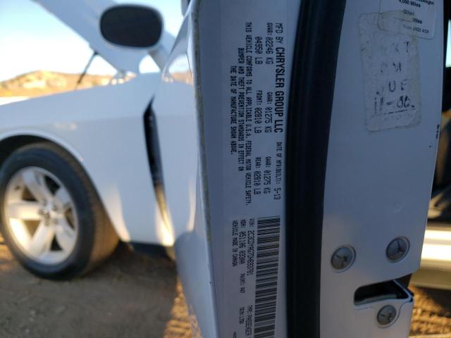 Photo 10 from auction – 2013 DODGE CHALLENGER with VIN 2C3CDYAG7DH693781