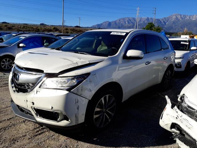 Photo 2 from auction – 2015 ACURA MDX TECHNO with VIN 5FRYD4H61FB030754