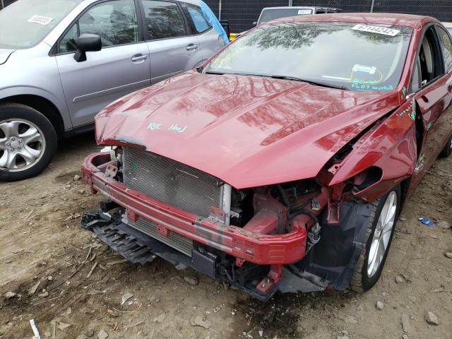 Photo 9 from auction – 2019 FORD FUSION SE with VIN 3FA6P0LU1KR188007