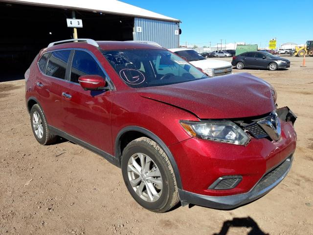 NISSAN ROGUE S 2016 with VIN 5N1AT2MN3GC922280 - Photo from auction