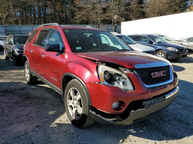 GMC ACADIA SLE 2007 with VIN 1GKEV13757J126496 - Photo from auction