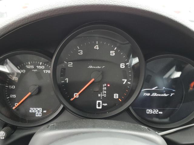 Photo 9 from auction – 2022 PORSCHE BOXSTER BA with VIN WP0CA2A89NS205516