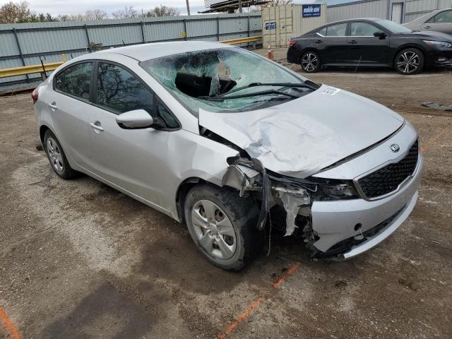 KIA FORTE LX 2017 with VIN 3KPFK4A7XHE141247 - Photo from auction