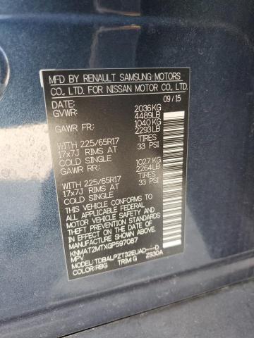 Photo 10 from auction – 2016 NISSAN ROGUE S with VIN KNMAT2MTXGP597087