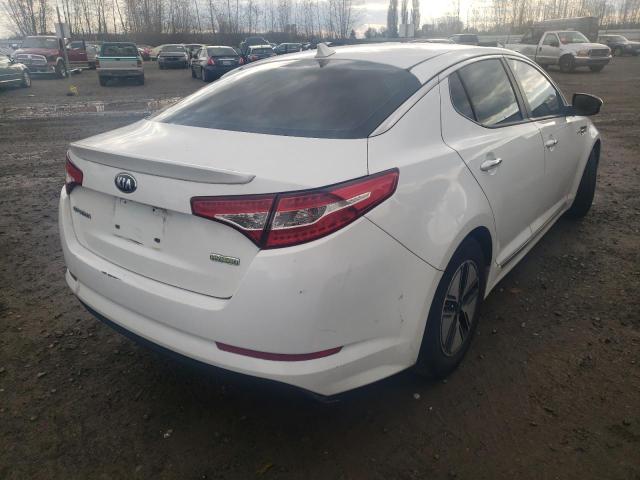 Photo 4 from auction – 2013 KIA OPTIMA HYB with VIN KNAGM4AD3D5049534