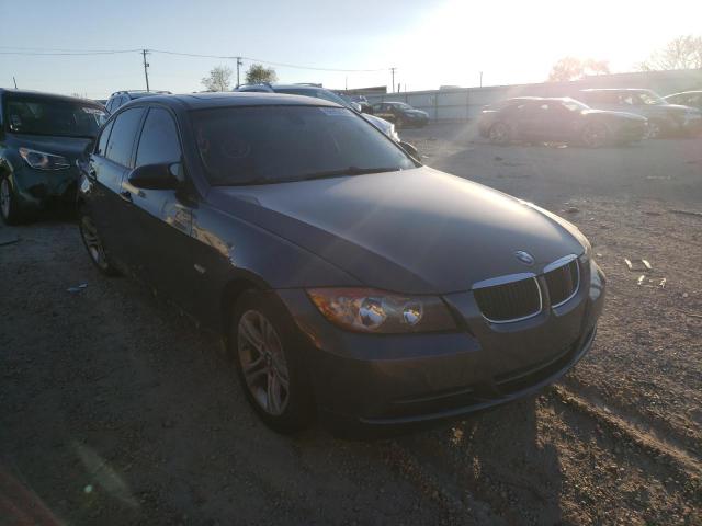 BMW 328 I 2008 with VIN WBAVA33598KX85076 - Photo from auction
