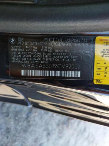 صورة رقم 10 من المزاد - 2009 BMW 650 I مع VIN WBAEA53519CV92007