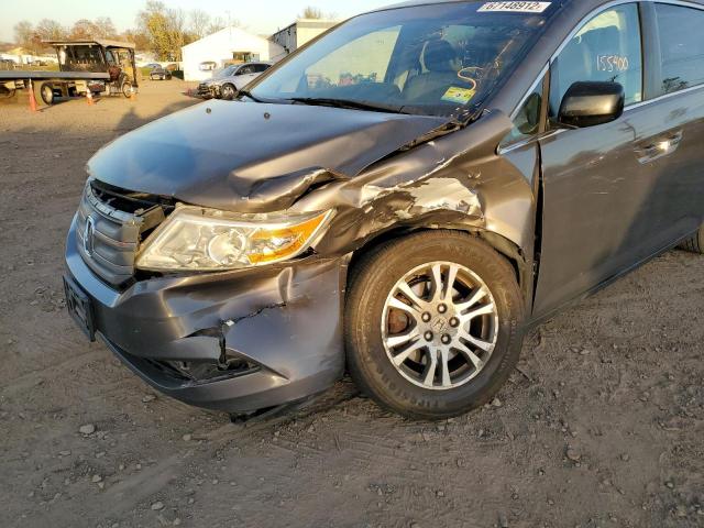 Photo 9 from auction – 2012 HONDA ODYSSEY EX with VIN 5FNRL5H64CB098895
