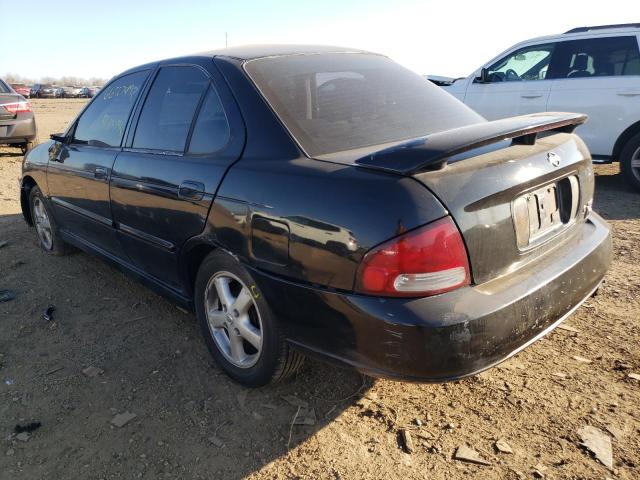 Photo 3 from auction – 2002 NISSAN SENTRA SE- with VIN 3N1AB51D02L709999
