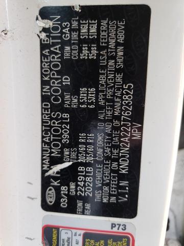 Photo 10 from auction – 2018 KIA SOUL with VIN KNDJN2A22J7623825
