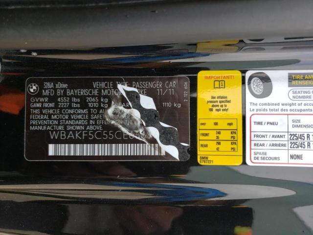 Photo 10 from auction – 2012 BMW 328 XI SUL with VIN WBAKF5C55CE656968