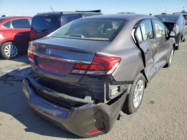 Photo 4 from auction – 2013 HONDA CIVIC LX with VIN 19XFB2F52DE224824