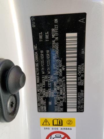 Photo 10 from auction – 2017 LEXUS RX 350 BAS with VIN 2T2BZMCA4HC077414