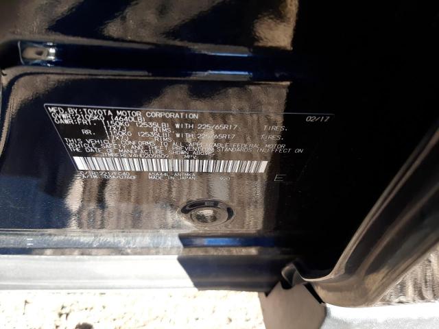 Photo 10 from auction – 2017 TOYOTA RAV4 XLE with VIN JTMRFREV4HD209809