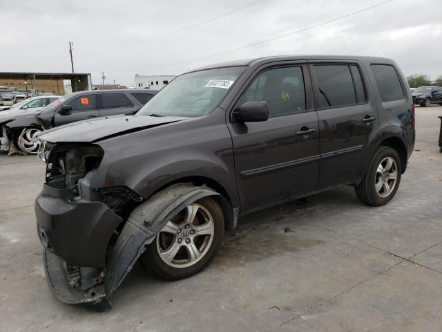 HONDA PILOT EX 2012 with VIN 5FNYF3H47CB007138 - Photo from auction
